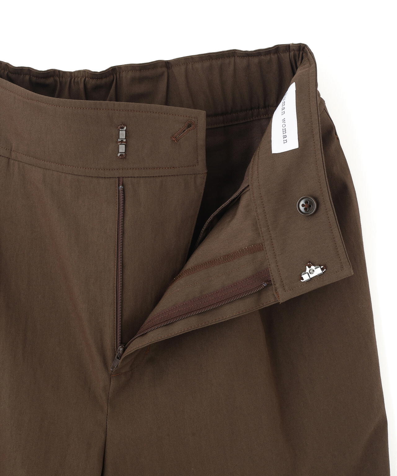 コットンナイロンツイルパンツ | human woman（ヒューマンウーマン