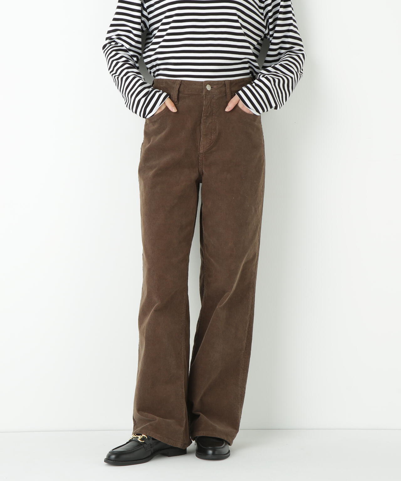 【Ｈｅａｌｔｈｙ　Ｄｅｎｉｍコラボ】コーデュロイストレートパンツ
