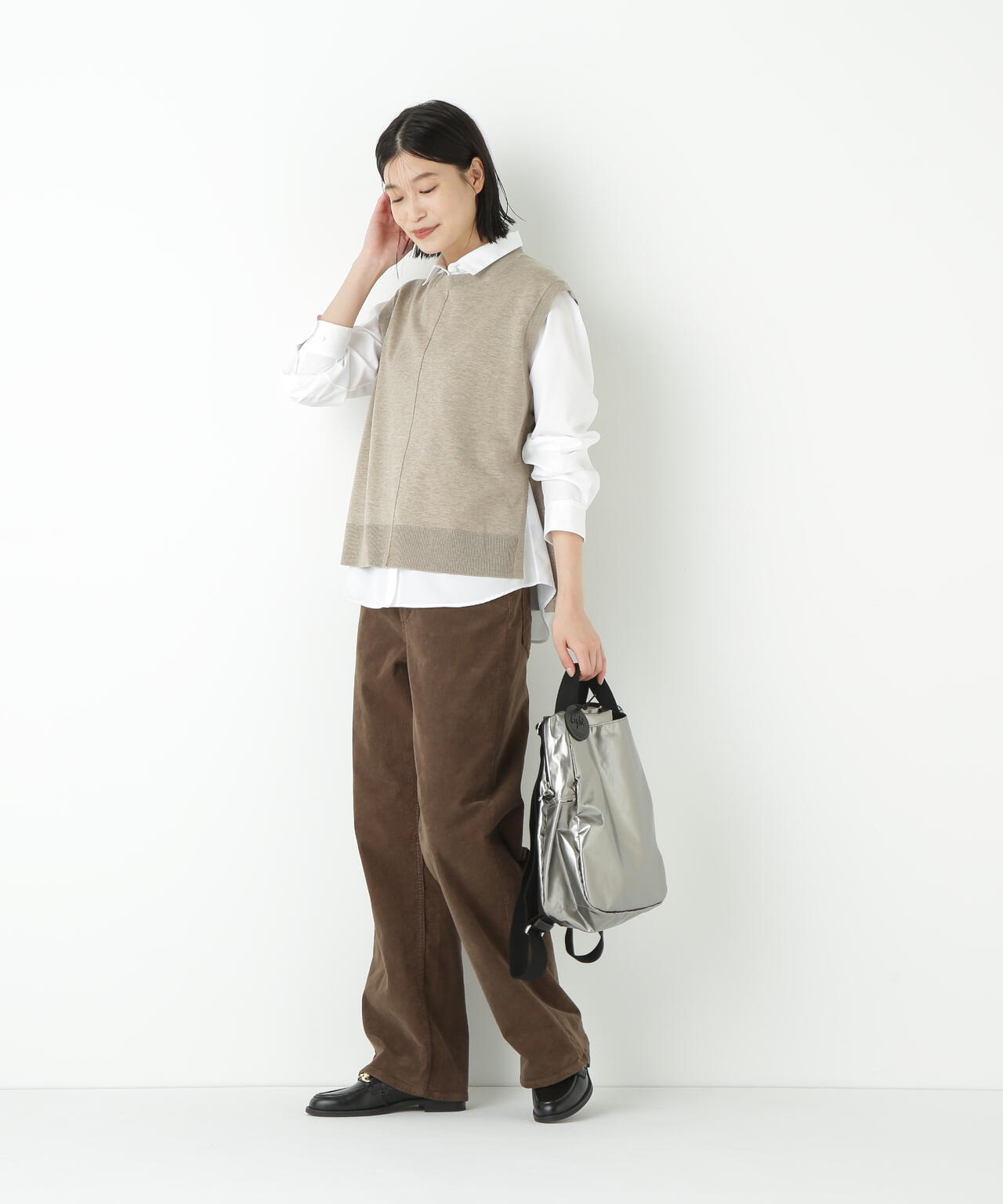 Healthy Denimコラボ】コーデュロイストレートパンツ