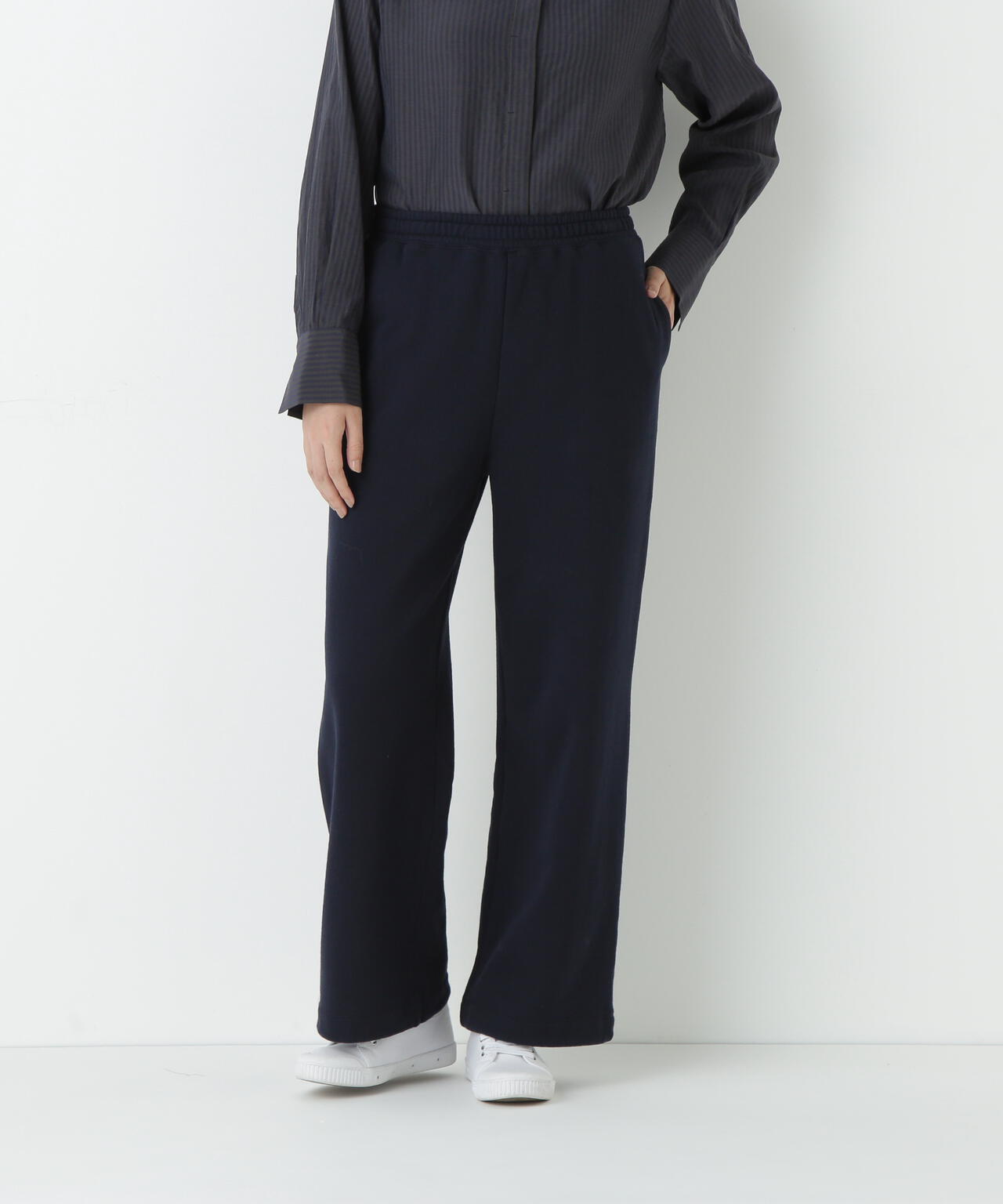 裏毛ストレートパンツ | human woman（ヒューマンウーマン