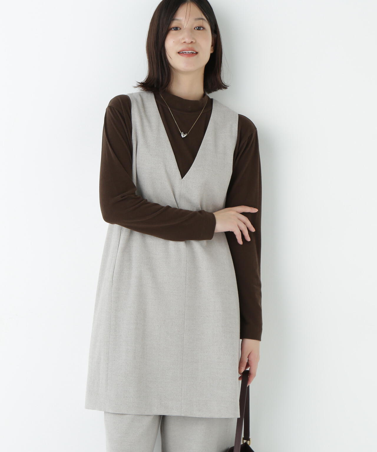 ＴＯＰツイルミディアムジャンパースカート