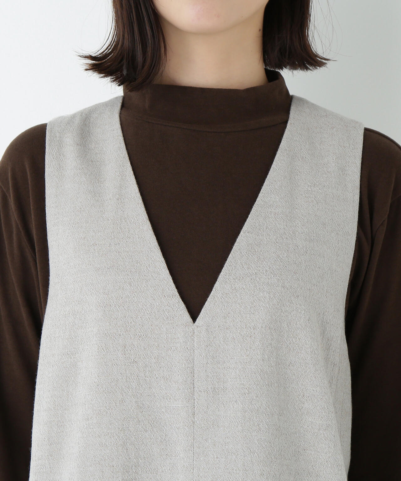 ＴＯＰツイルミディアムジャンパースカート