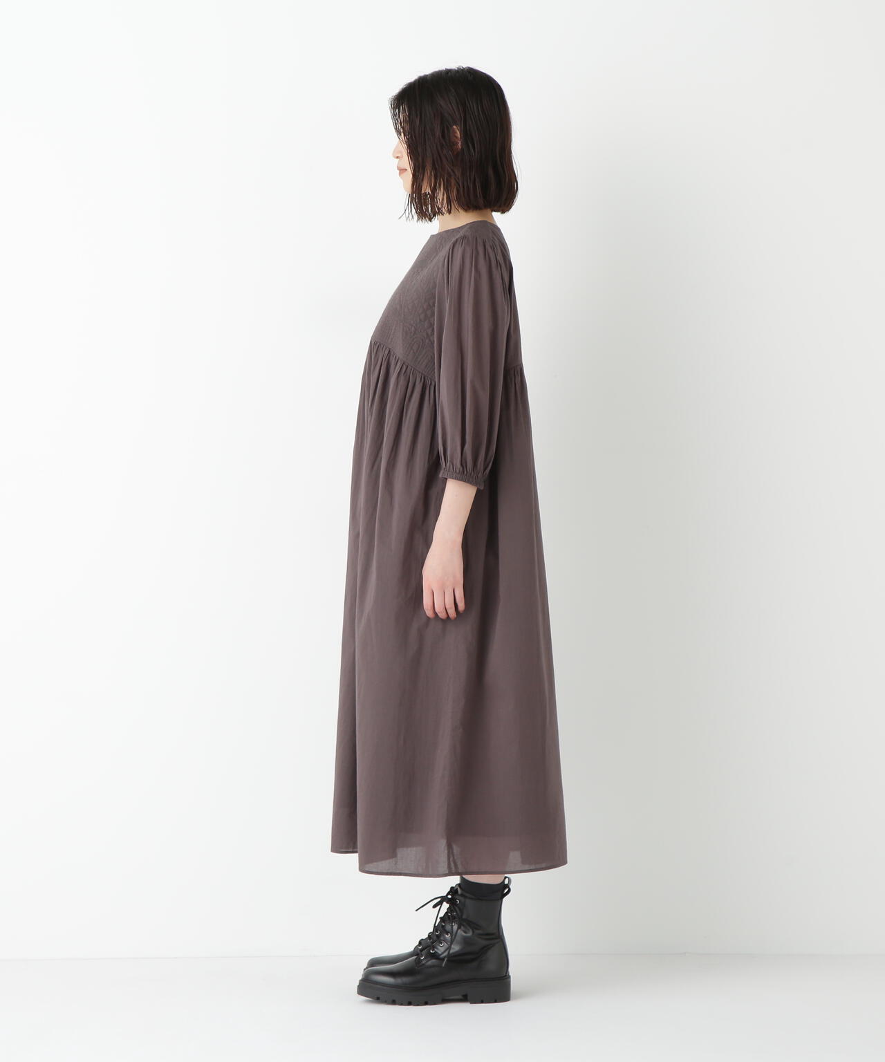 lohen⭐︎ワンピース セール】バイカラーパイピングワンピース（ワンピース