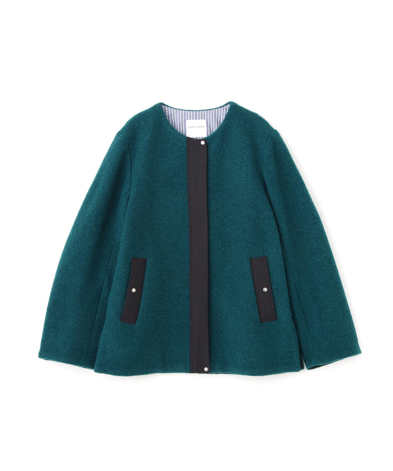 スライバージップジャケット | human woman（ヒューマンウーマン