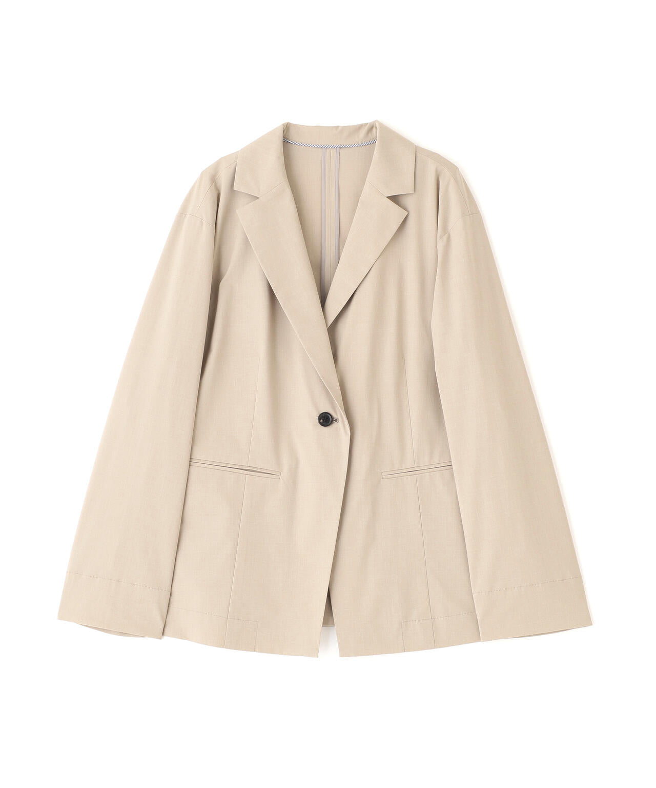 ＴＲ×ＴＣポプリンストレッチボックステーラードジャケット