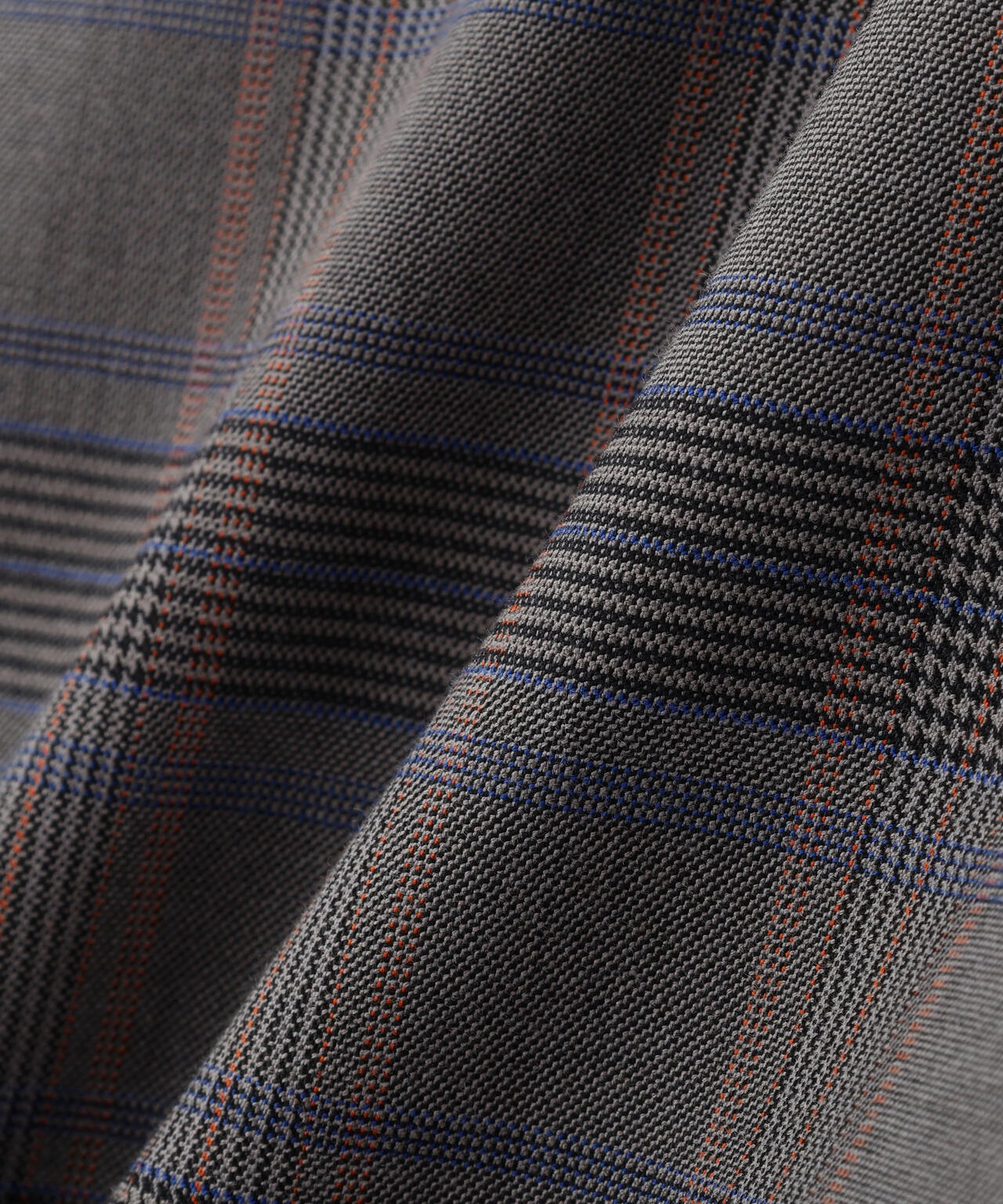 強撚シャークスキンノーカラージレ