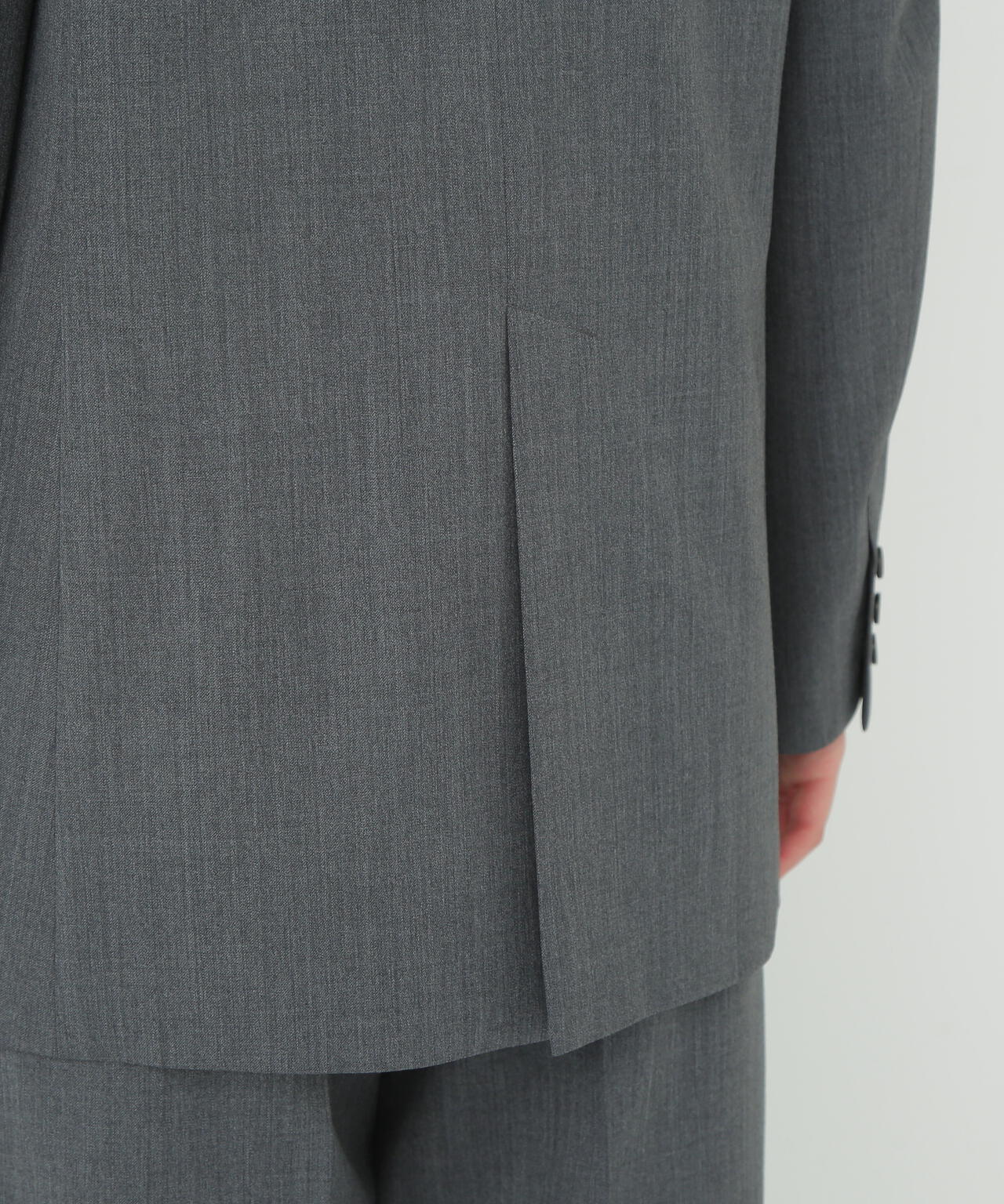 Vネックノーカラージャケット | human woman（ヒューマンウーマン