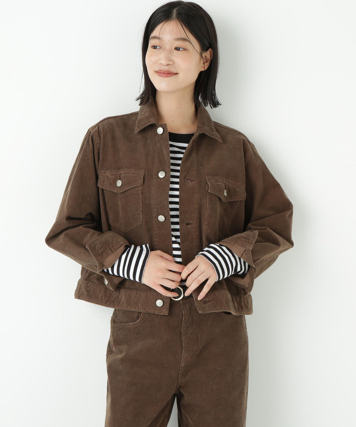 【Ｈｅａｌｔｈｙ　Ｄｅｎｉｍコラボ】コーデュロイジャケット