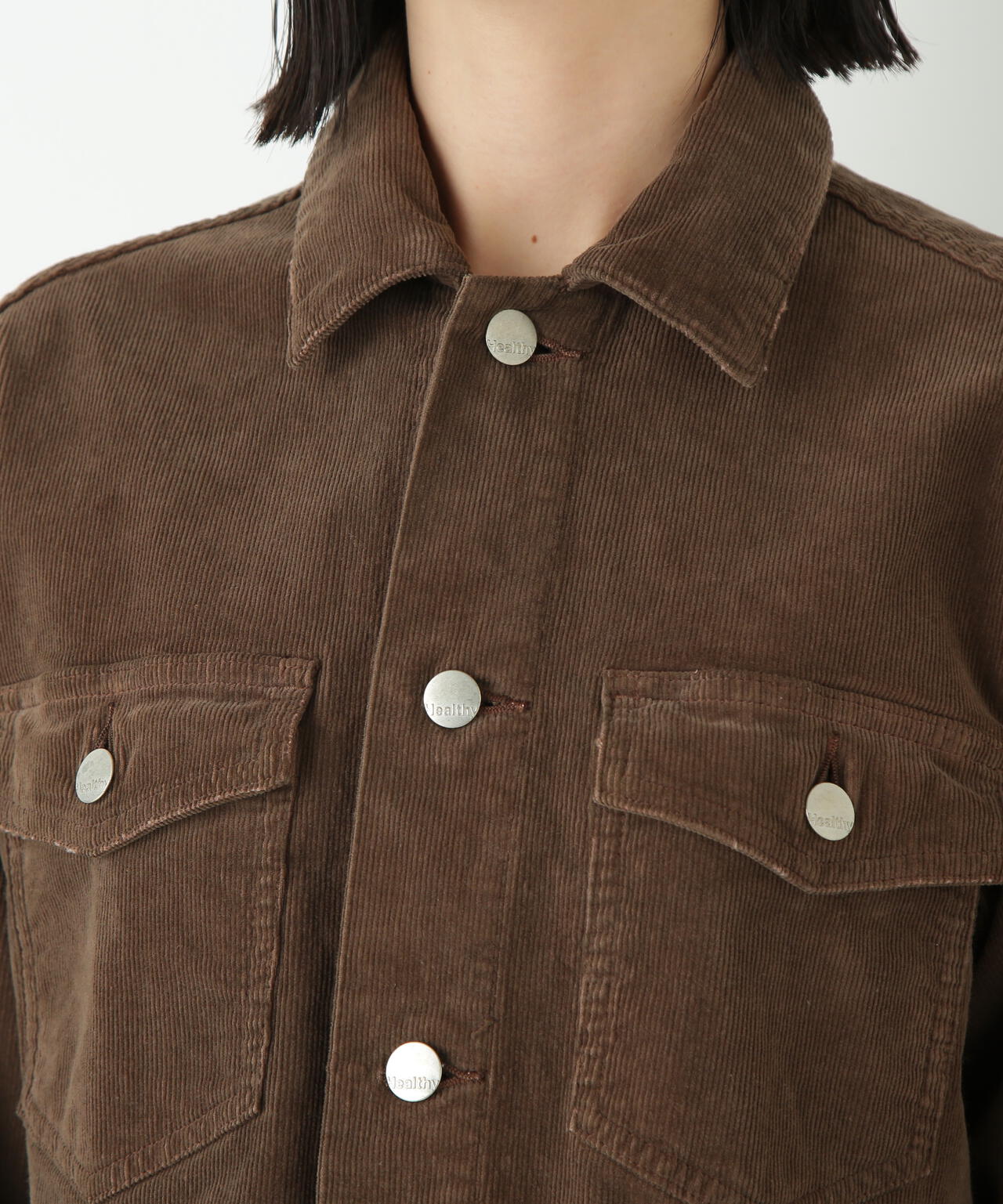 Healthy Denimコラボ】コーデュロイジャケット
