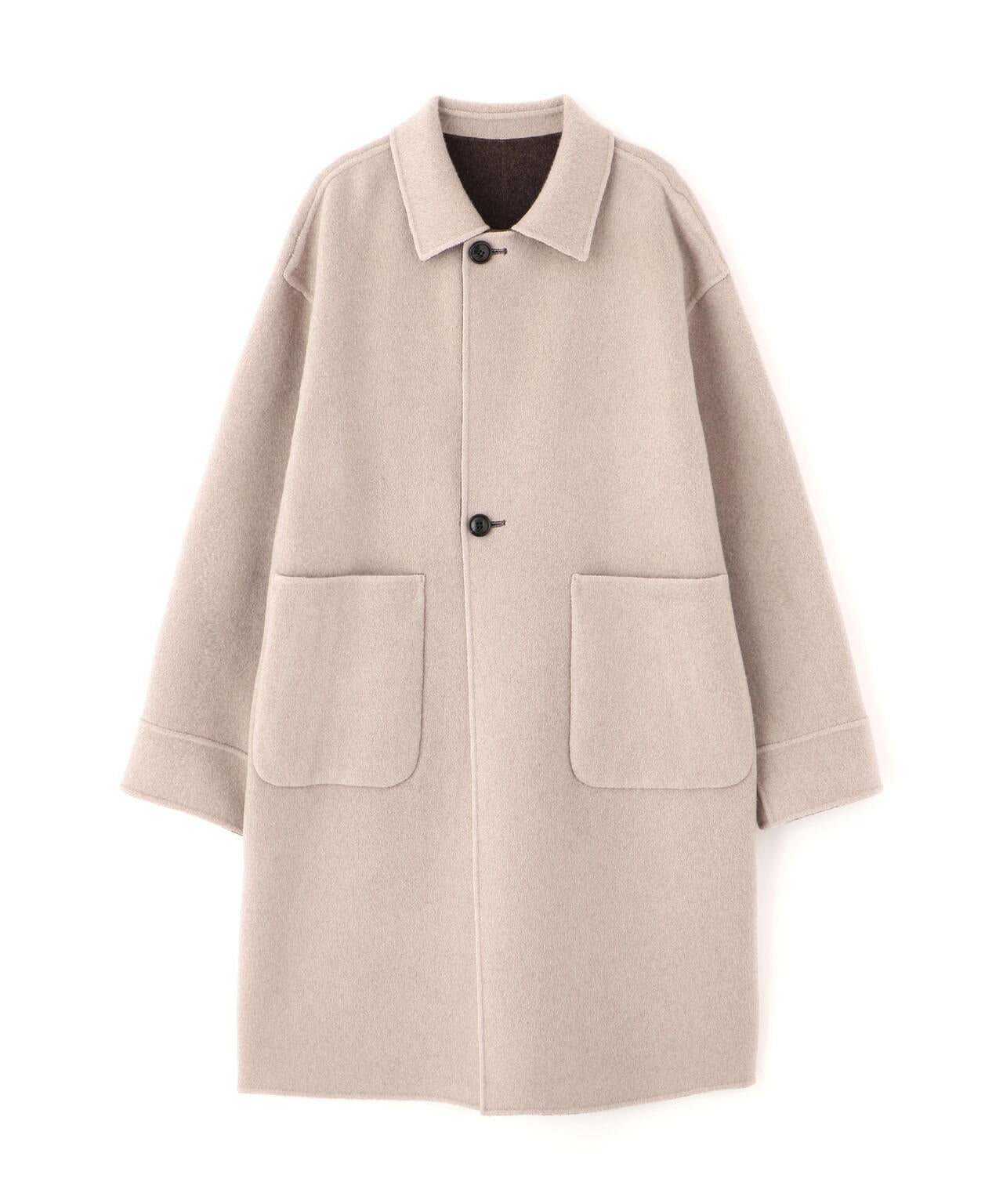 リバーシブルステンカラーリバーコート | human woman