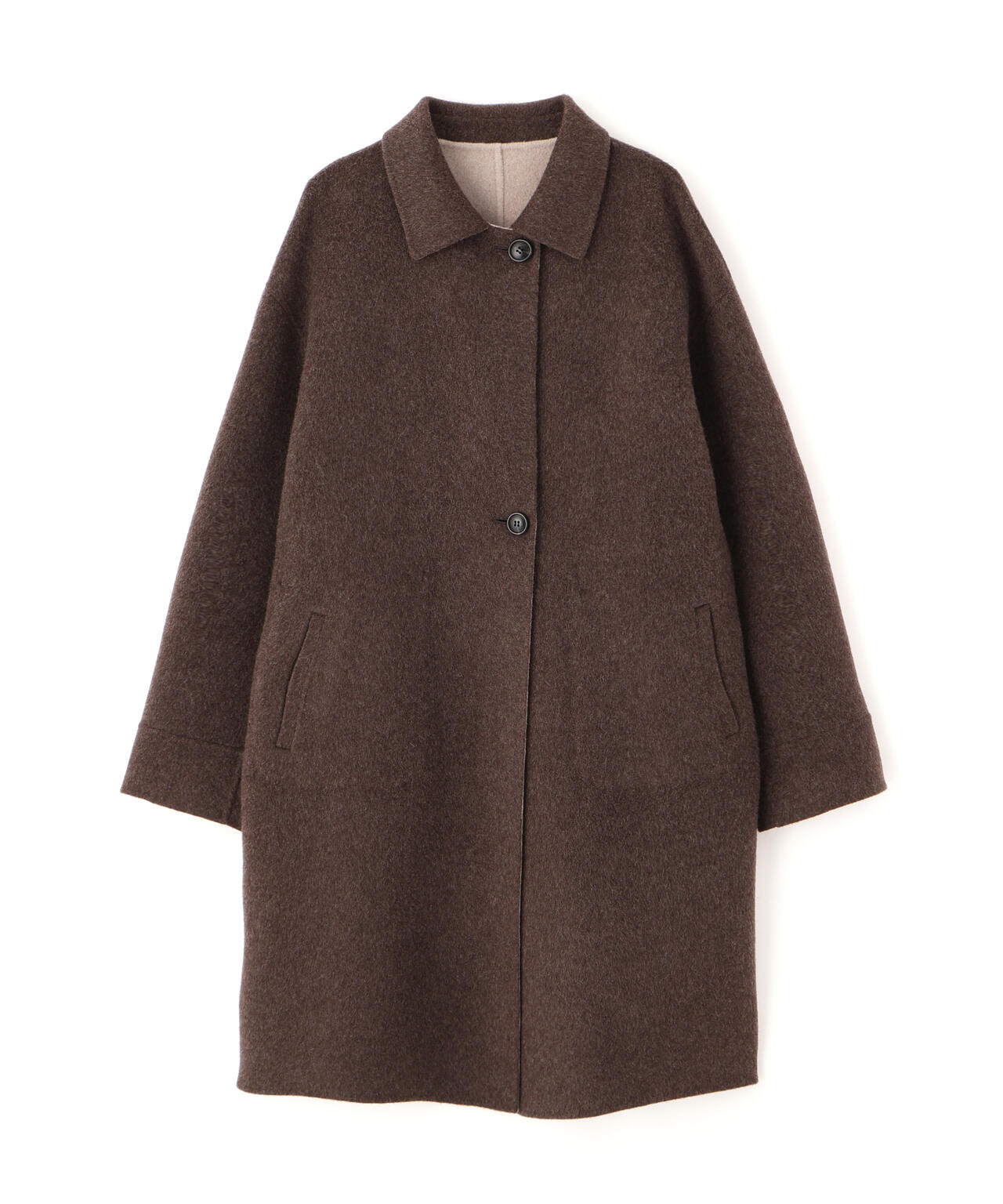 ≪2WAY≫リバーシブルステンカラーリバーコート | human woman