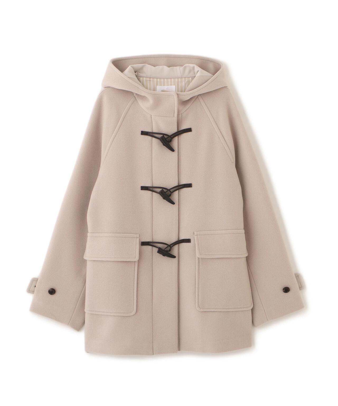 human woman ダッフルコート アイボリー色 モッサミドルダッフルコート | human woman（ヒューマンウーマン