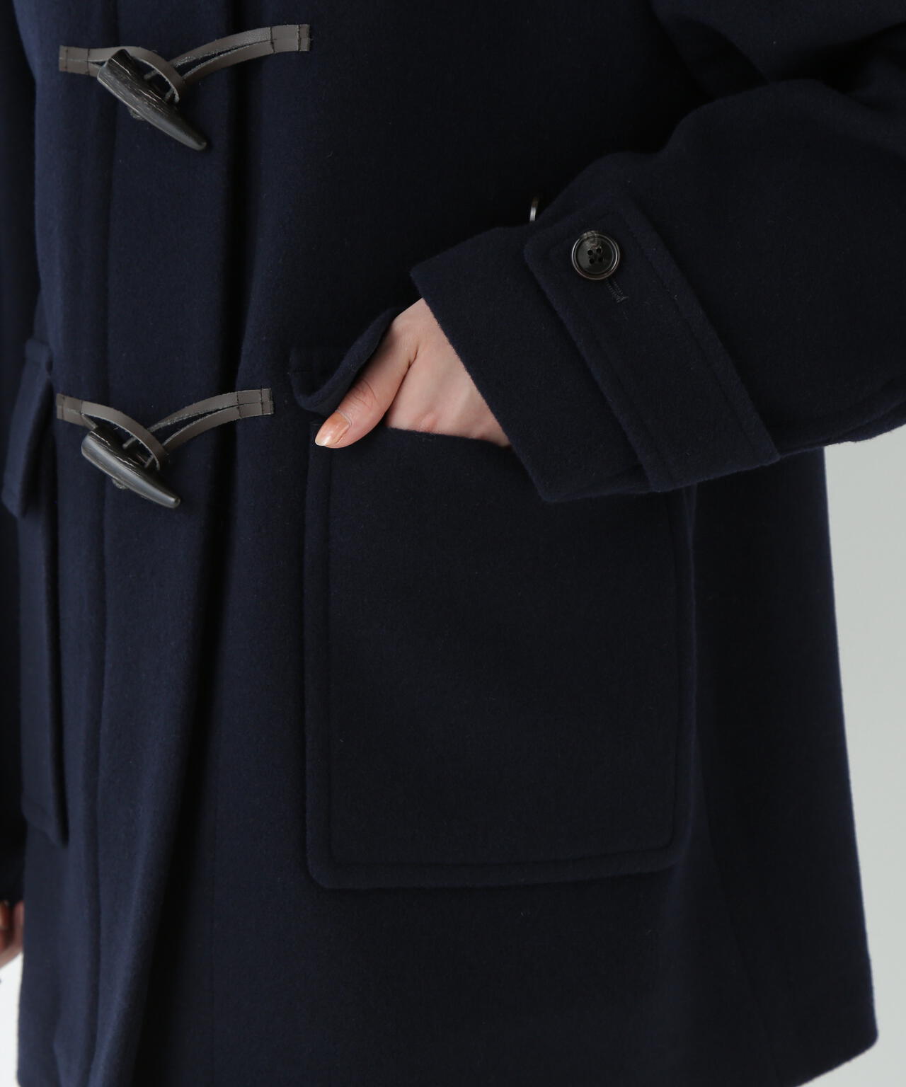 モッサミドルダッフルコート