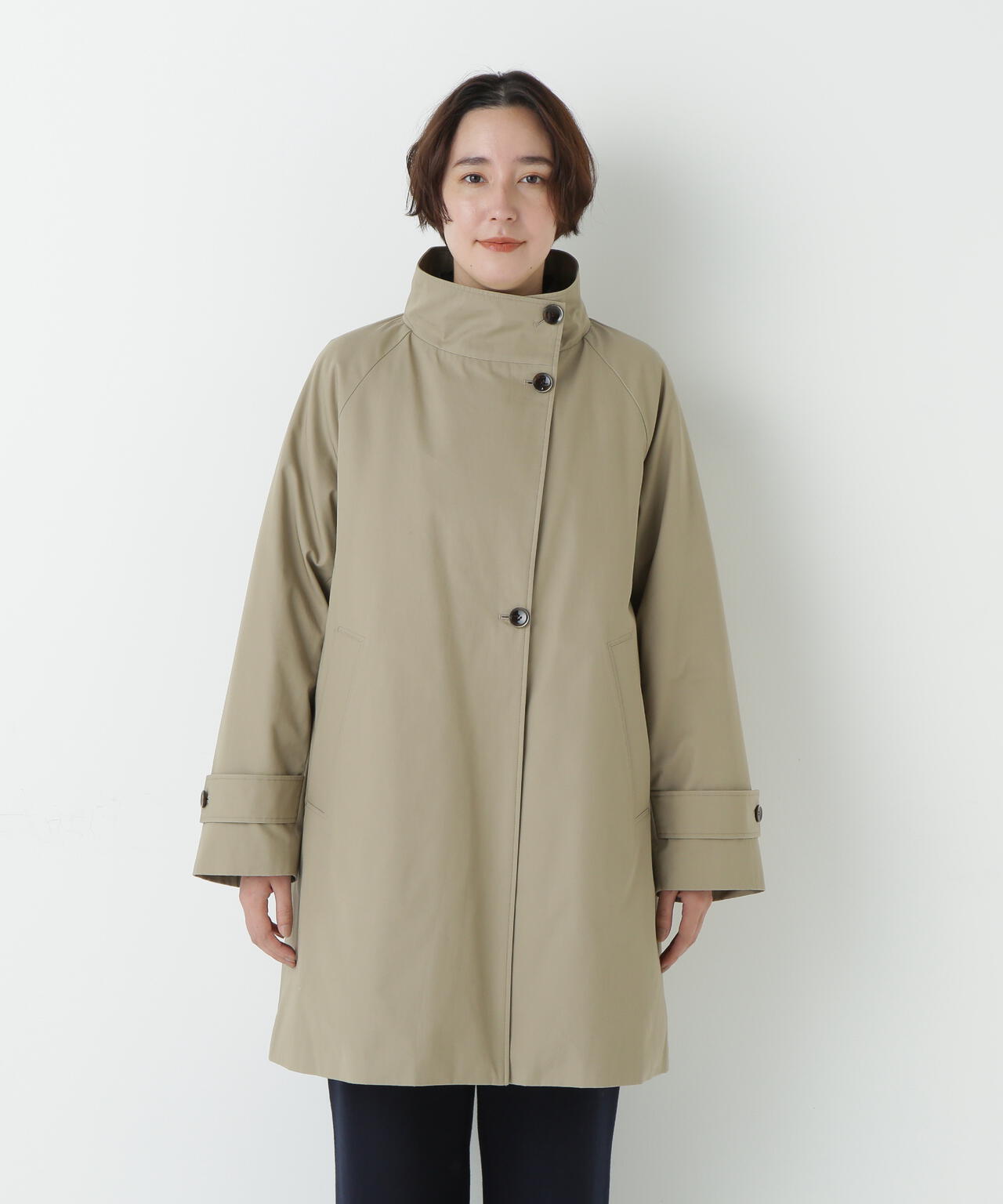 ≪防寒≫コットンギャバ２ｗａｙスタンドダウン