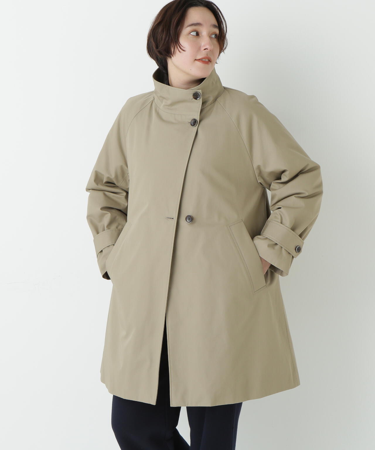 コットンギャバ２ｗａｙスタンドダウン