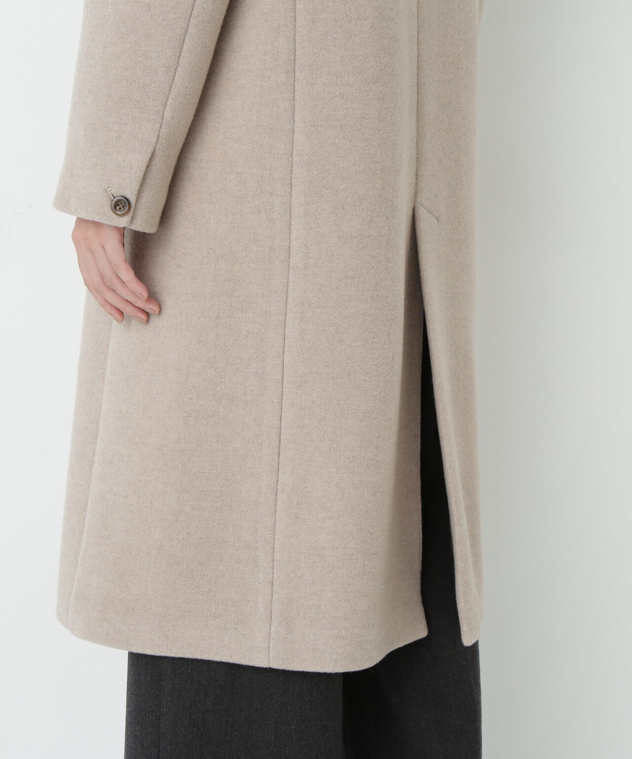 ウールモッサダブルチェスターコート