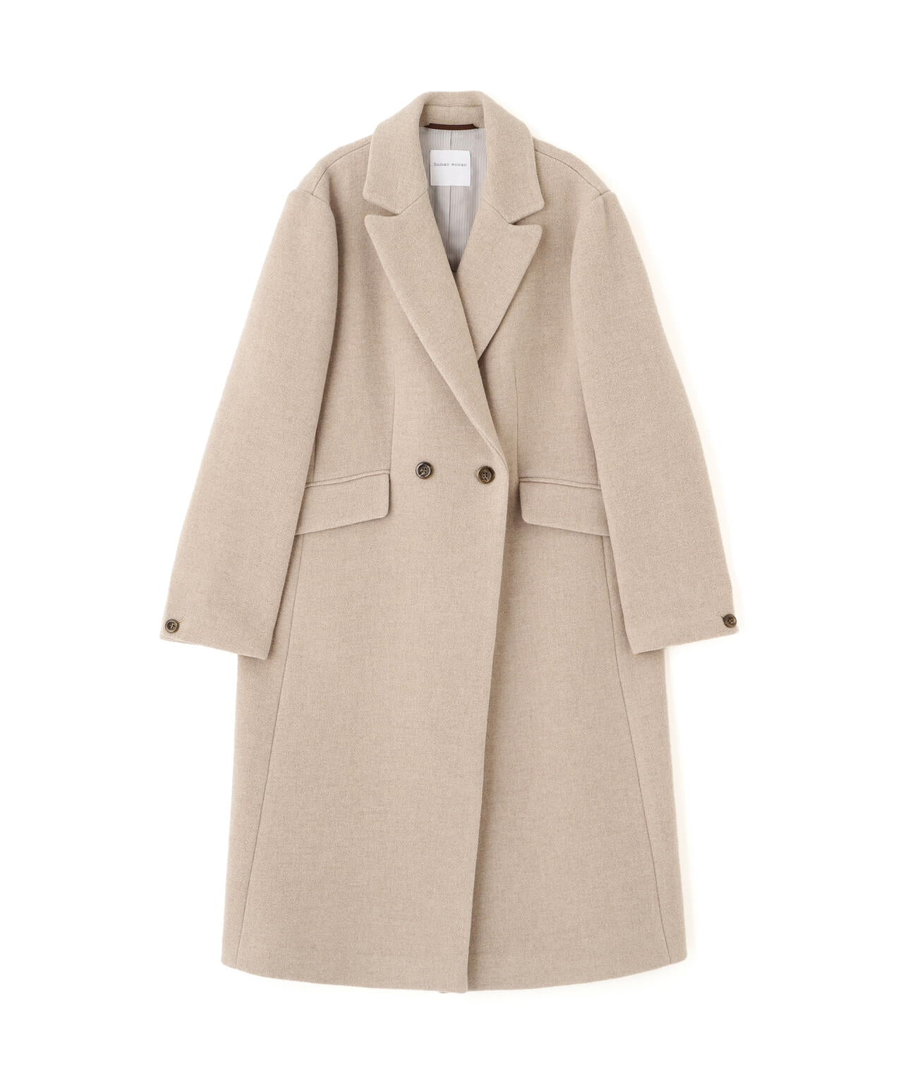 ウールモッサダブルチェスターコート