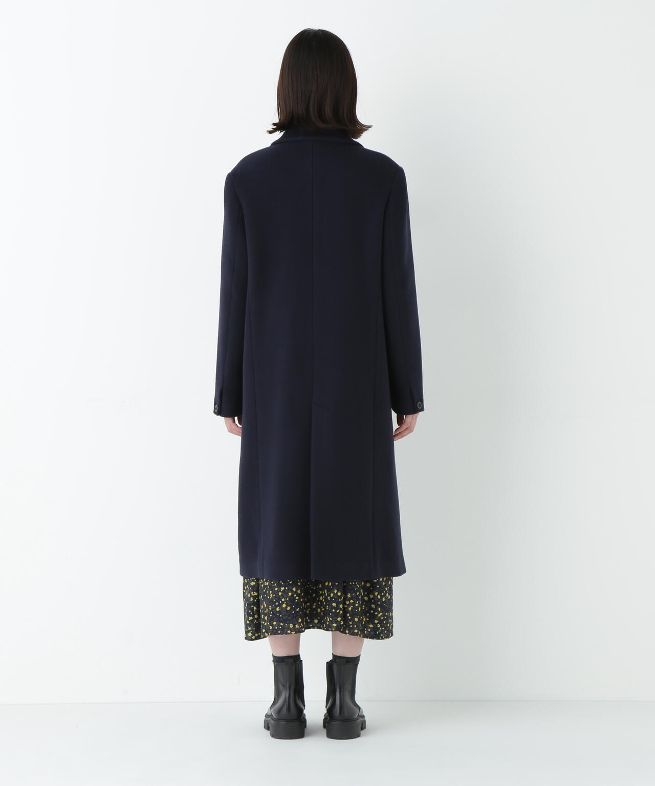 ウールモッサダブルチェスターコート