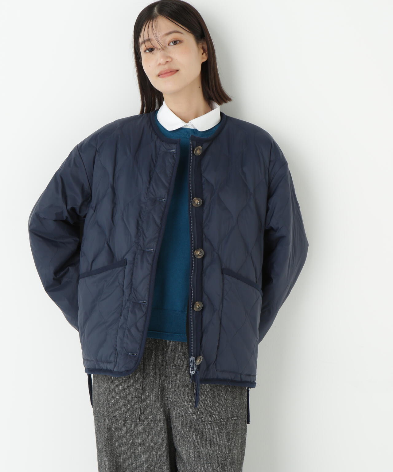 ≪ＴＡＩＯＮコラボ≫リバーシブルボアダウンブルゾン