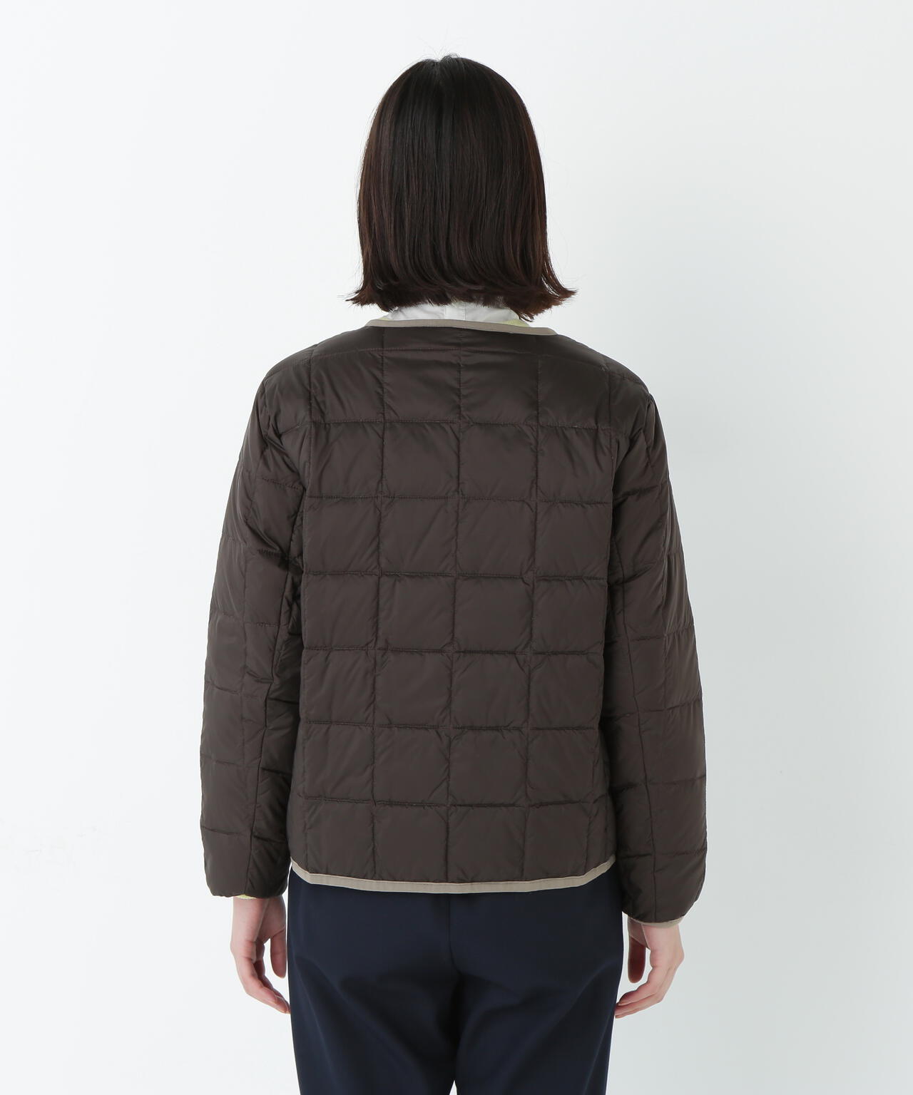 ≪WEB限定カラーあり / ＴＡＩＯＮコラボ≫リバーシブルクルーネックダウンブルゾン