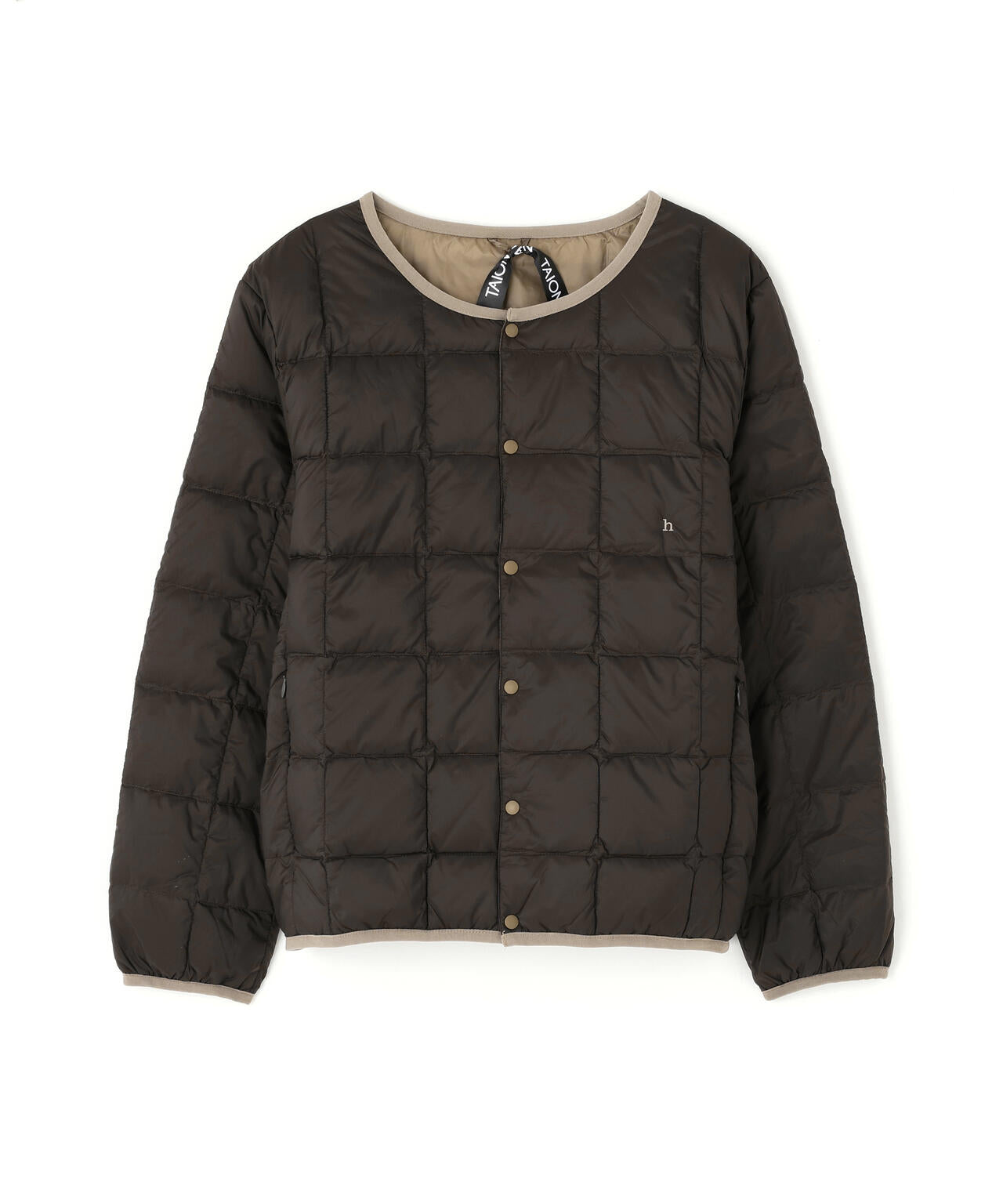 ≪TAIONコラボ≫リバーシブルクルーネックダウンブルゾン