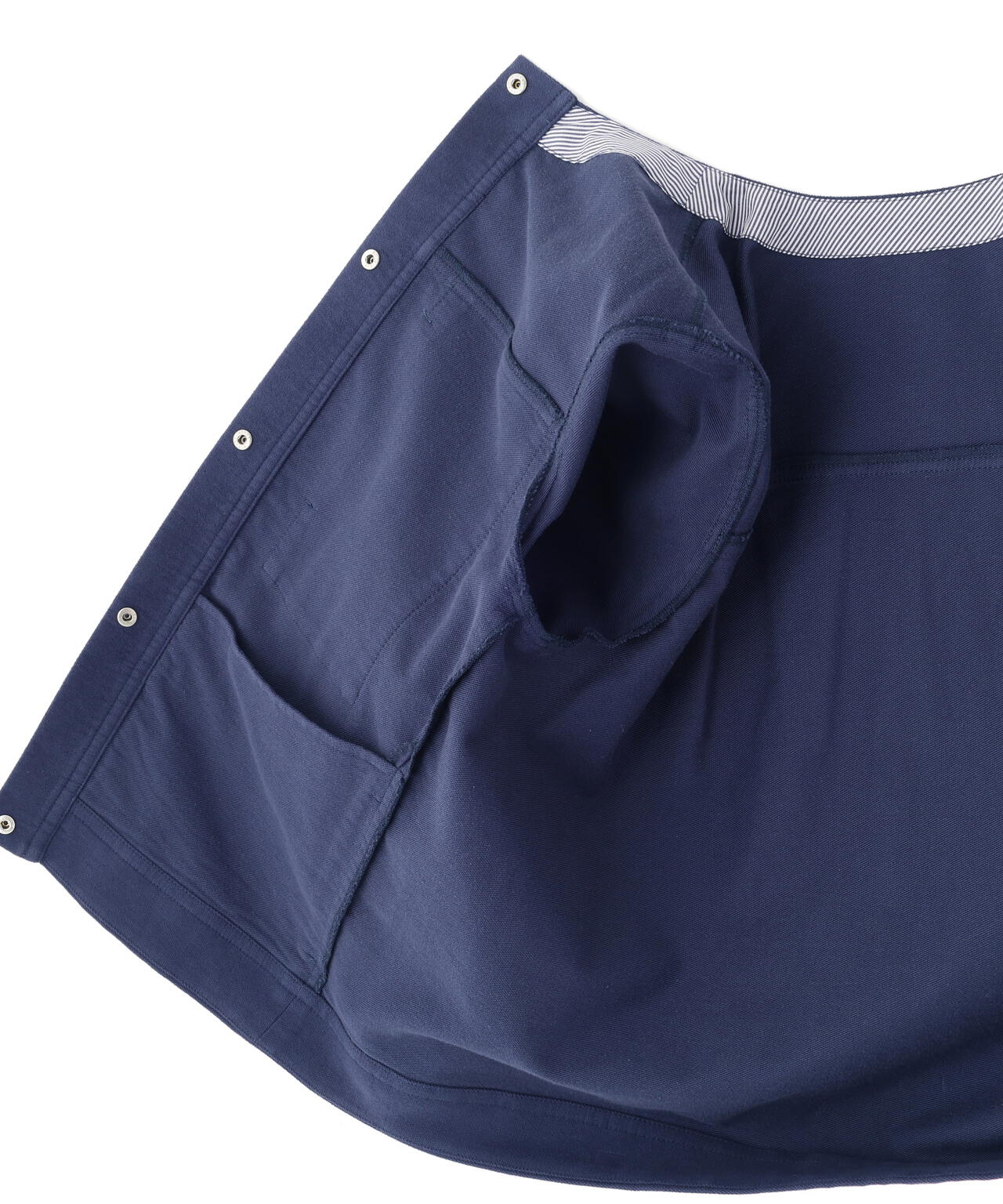 ストレッチエアリードットコードノーカラーブルゾン