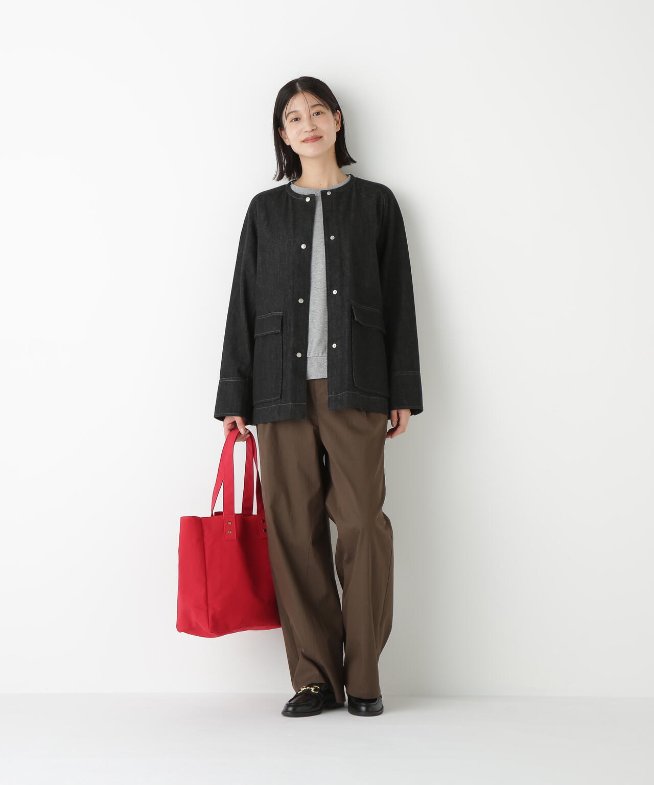 tiaraさん専用★Lohen デニム ブルゾン tiaraさん専用☆Lohen デニム ブルゾン