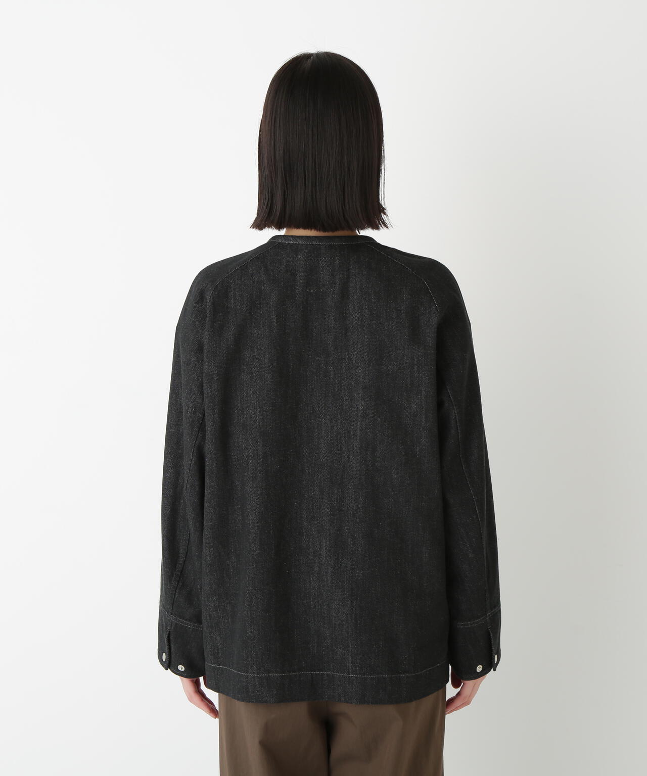 8ozデニムブルゾン | human woman（ヒューマンウーマン