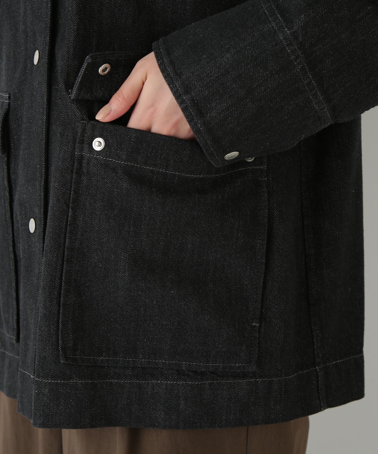 ８ｏｚデニムブルゾン