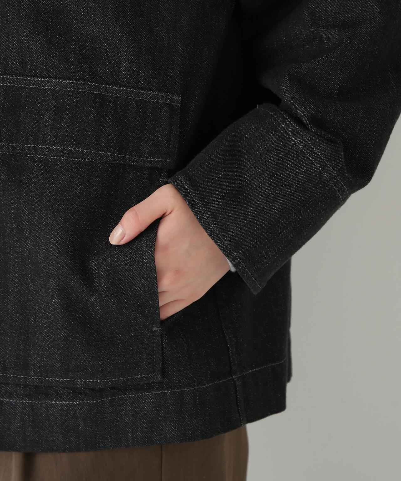 ８ｏｚデニムブルゾン