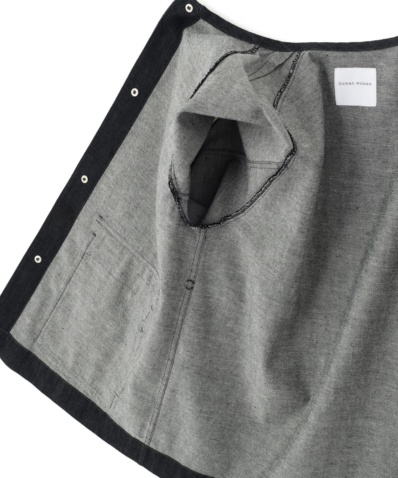 8ozデニムブルゾン | human woman（ヒューマンウーマン