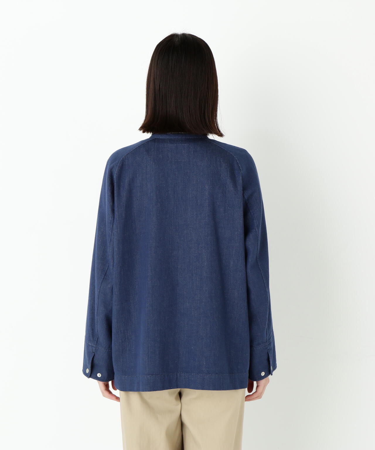 ８ｏｚデニムブルゾン