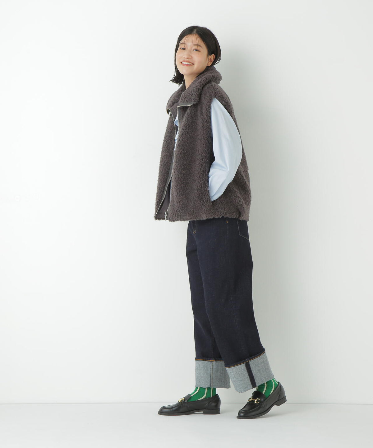 フェイクボアコクーンジレ