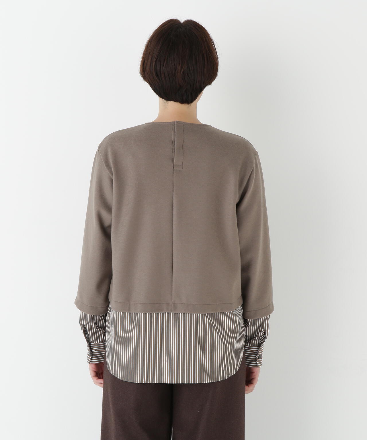 シャツドッキングミルドジャージープルオーバー