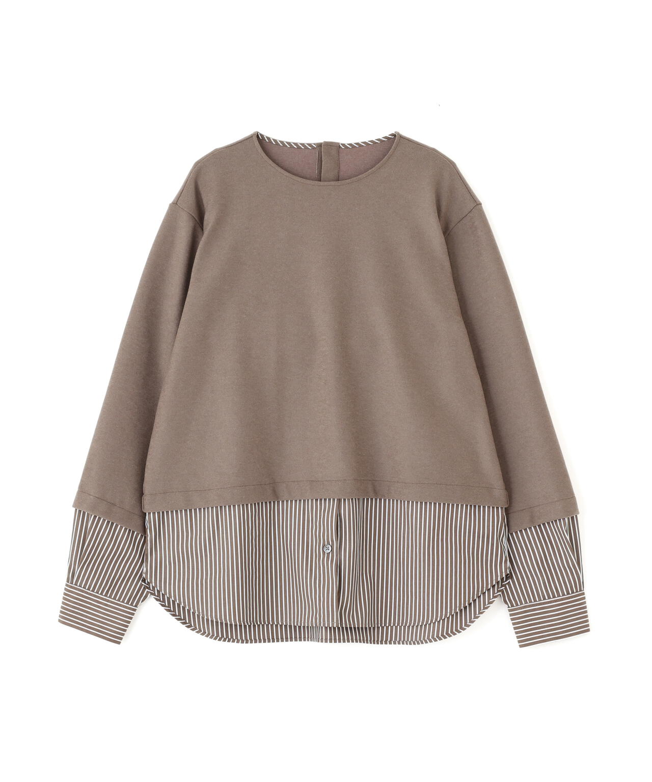 シャツドッキングミルドジャージープルオーバー