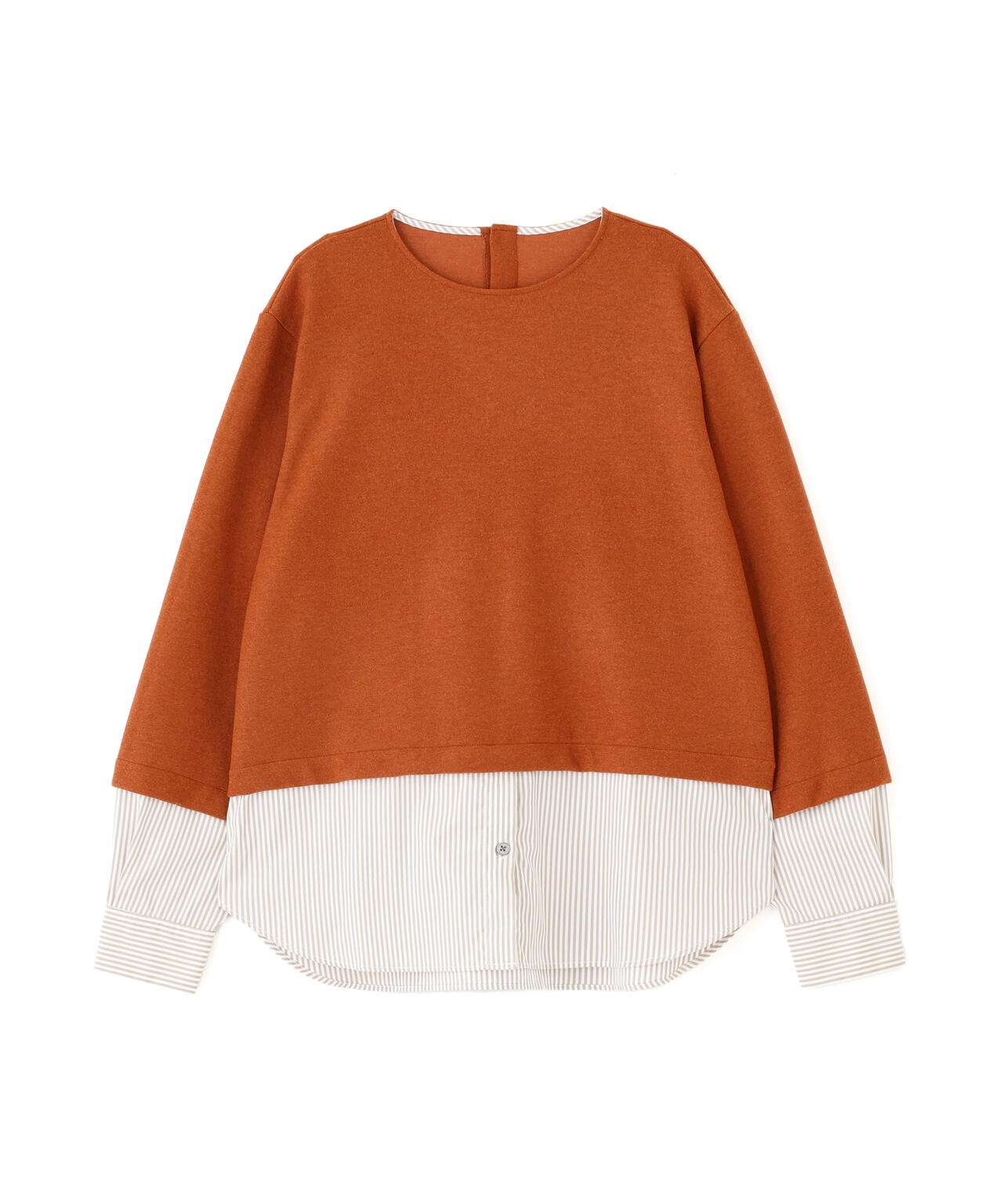 シャツドッキングミルドジャージープルオーバー