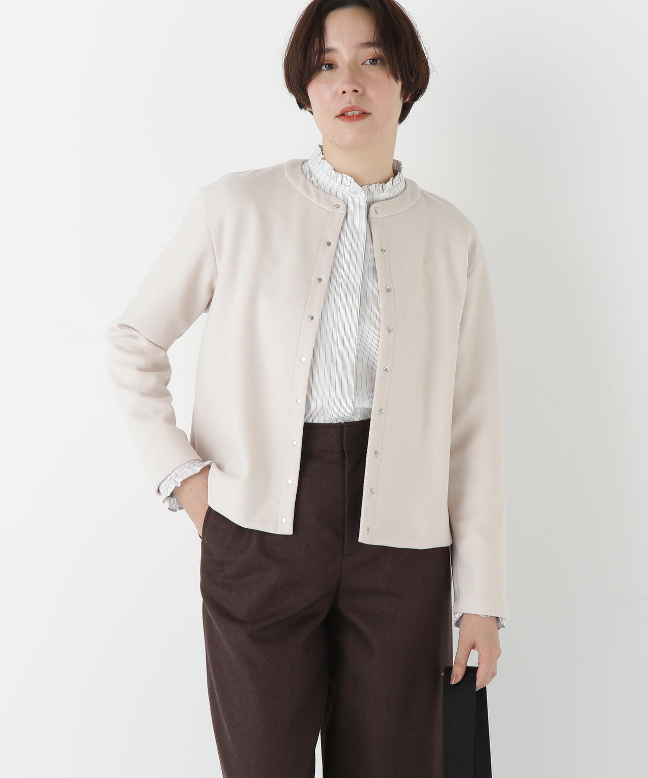 ミルドジャージーカーディガン