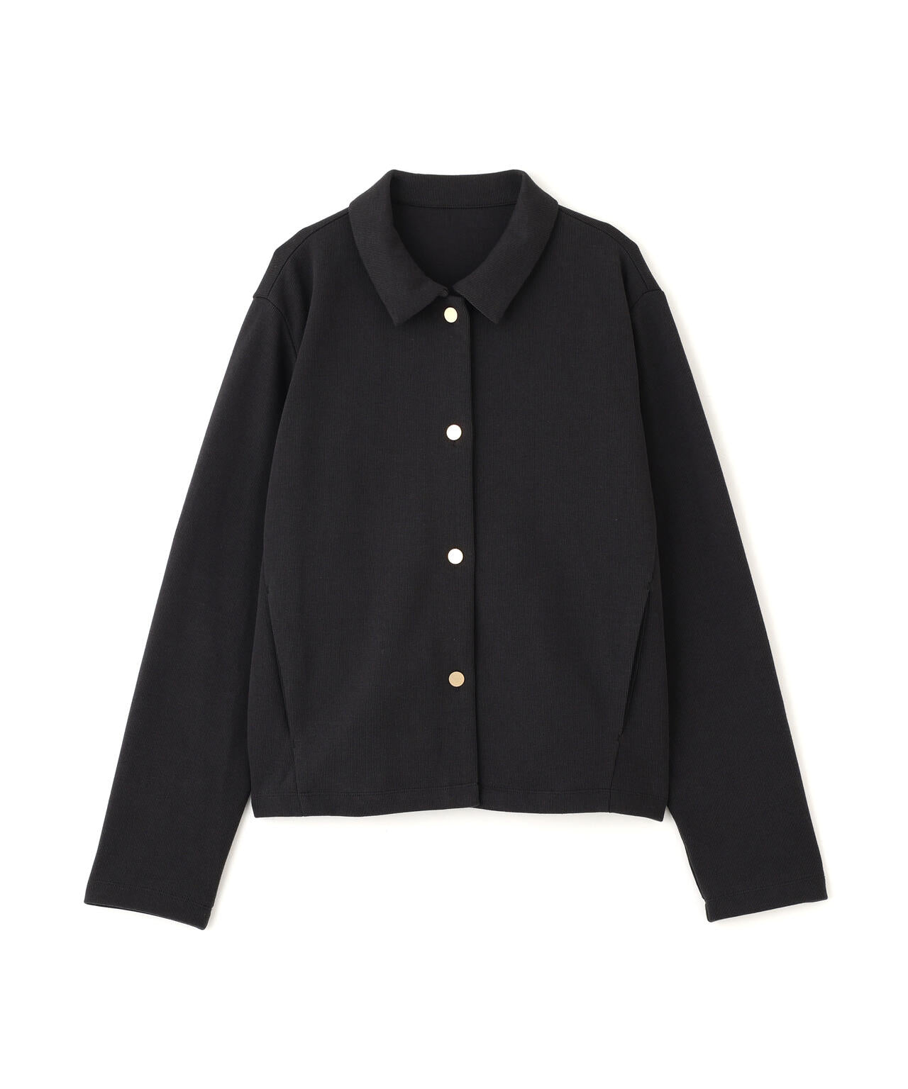 リブダンボールニットステンカラーカーディガン | human woman