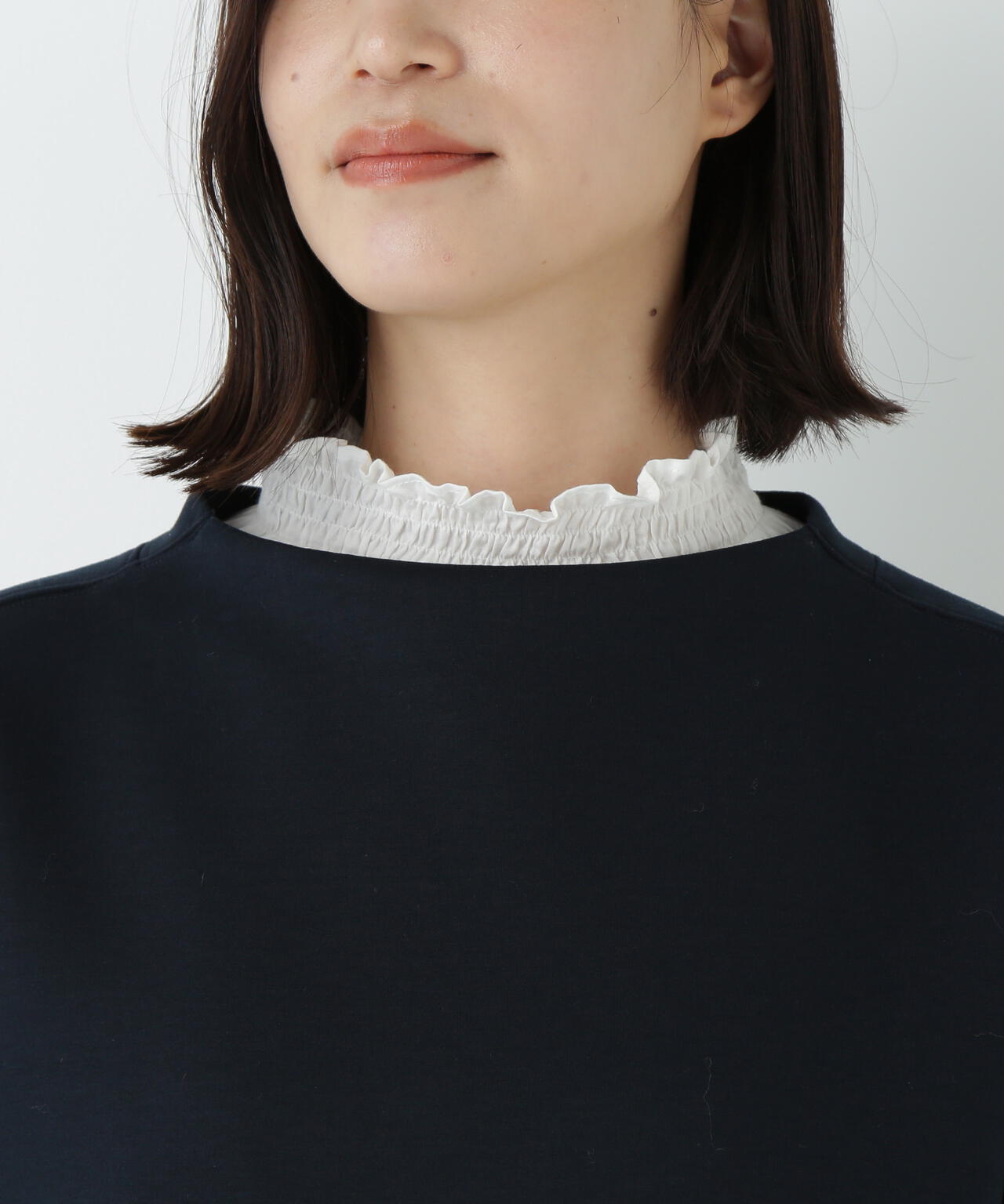 チェックドッキングダンボールプルオーバー | human woman