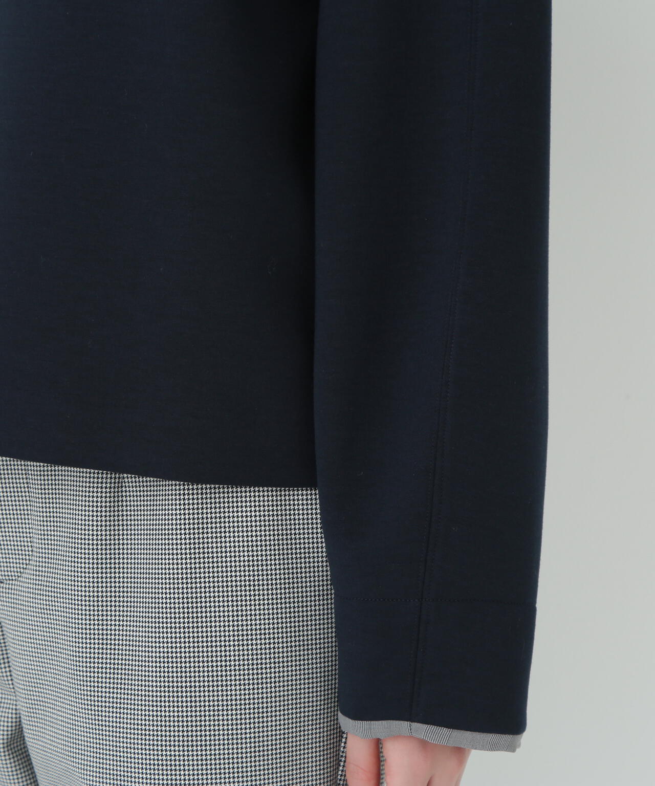 nurseman-0131　オーダー チェックドッキングダンボールプルオーバー | human woman（ヒューマン