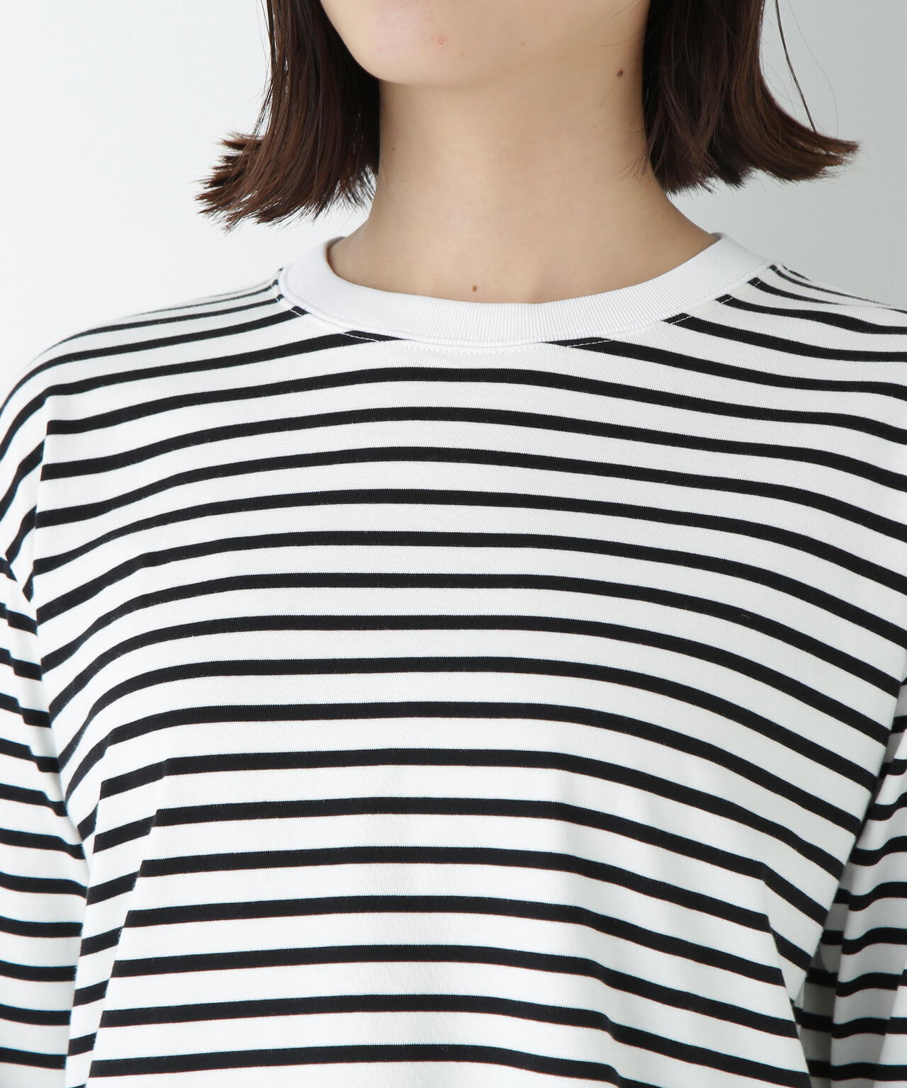 ボーダーロングスリーブＴシャツ