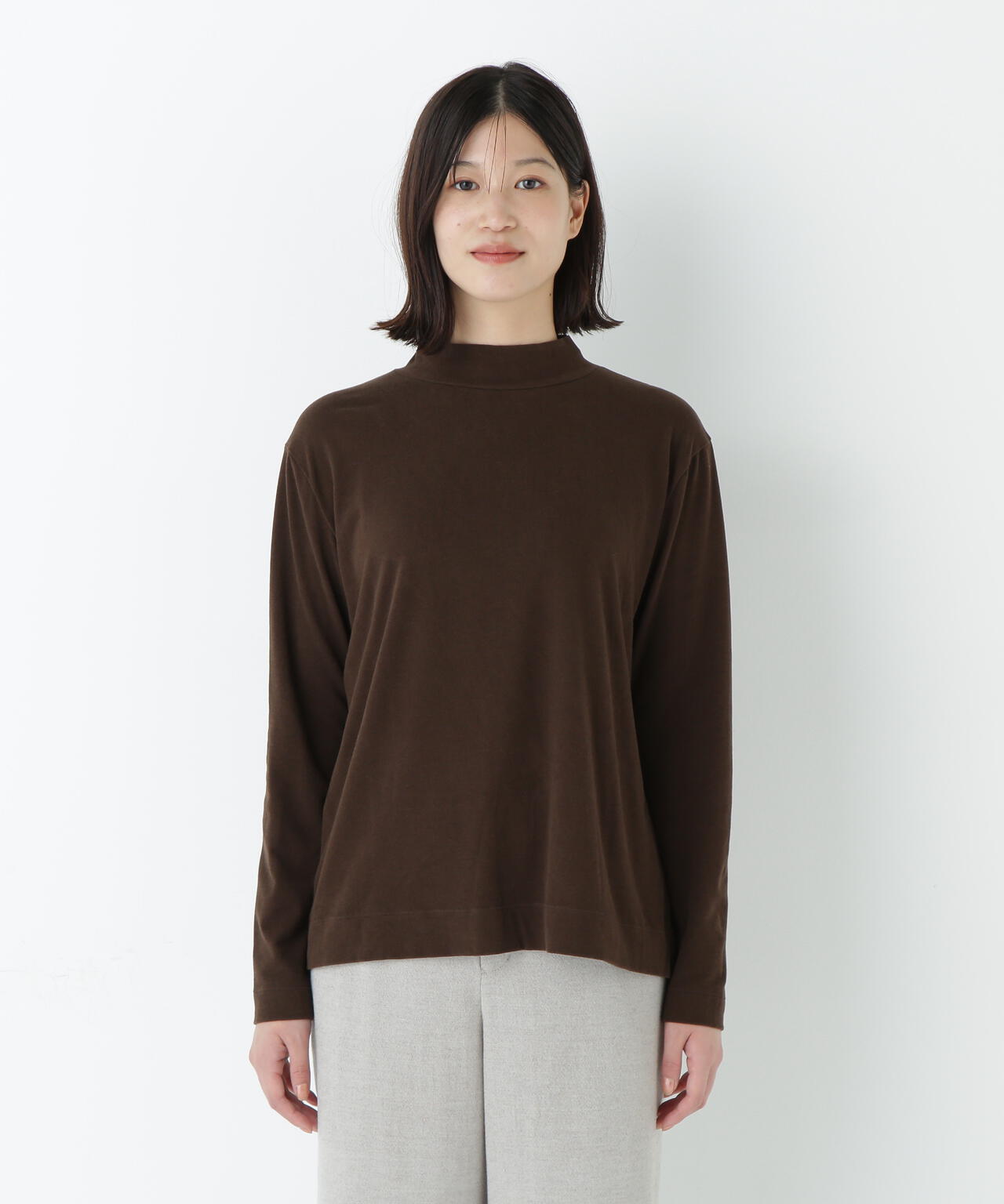 ≪ウォーム素材≫コットンウォームカットソー