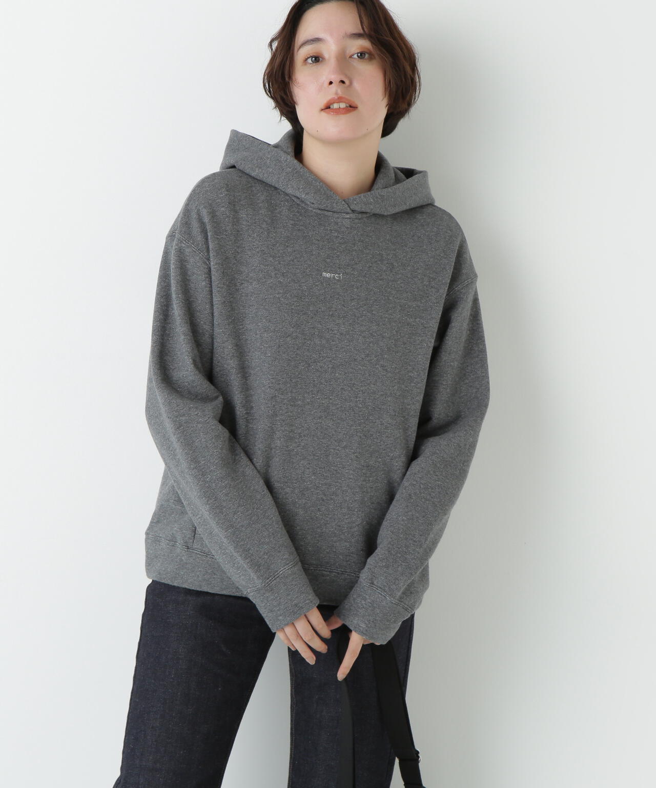裏毛ｍｅｒｃｉパーカー
