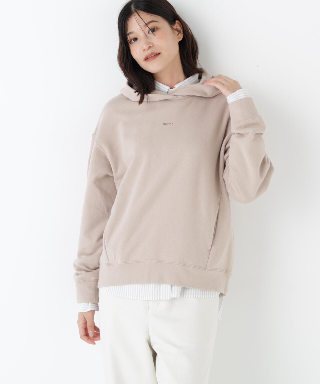 裏毛ｍｅｒｃｉパーカー