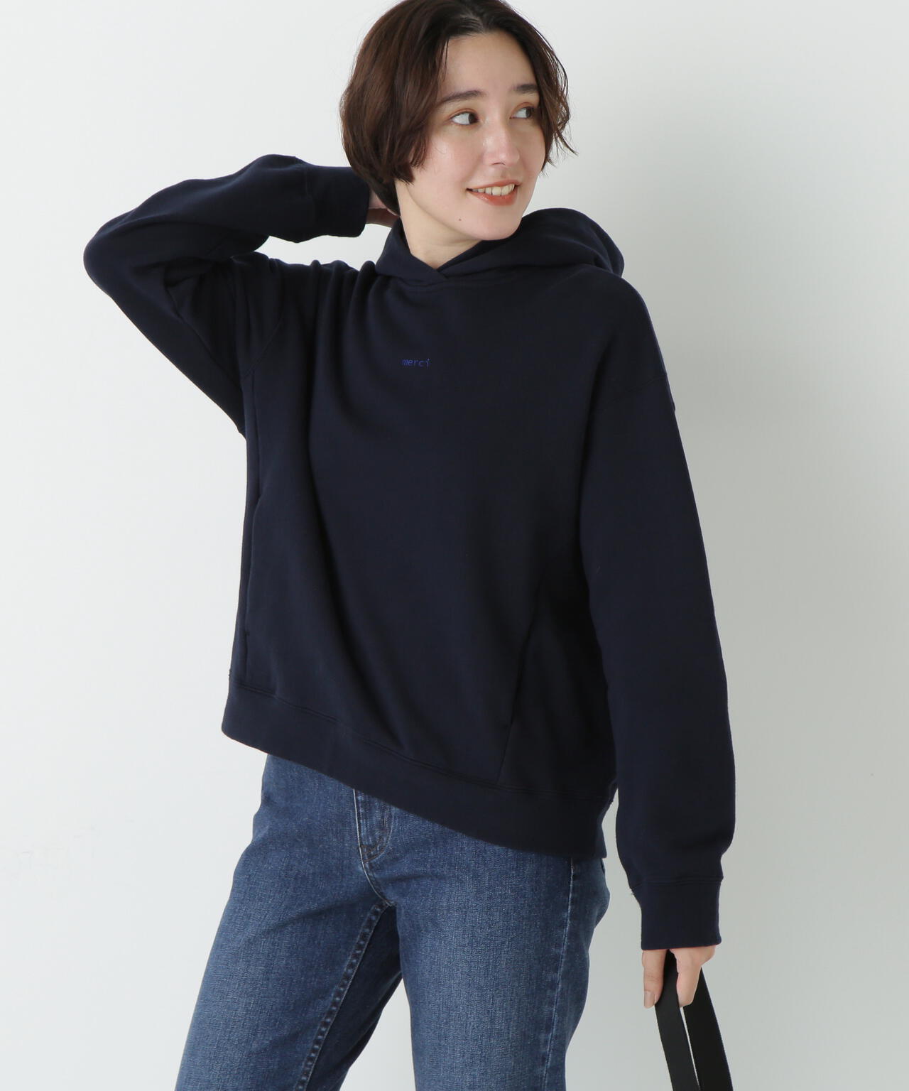 裏毛ｍｅｒｃｉパーカー