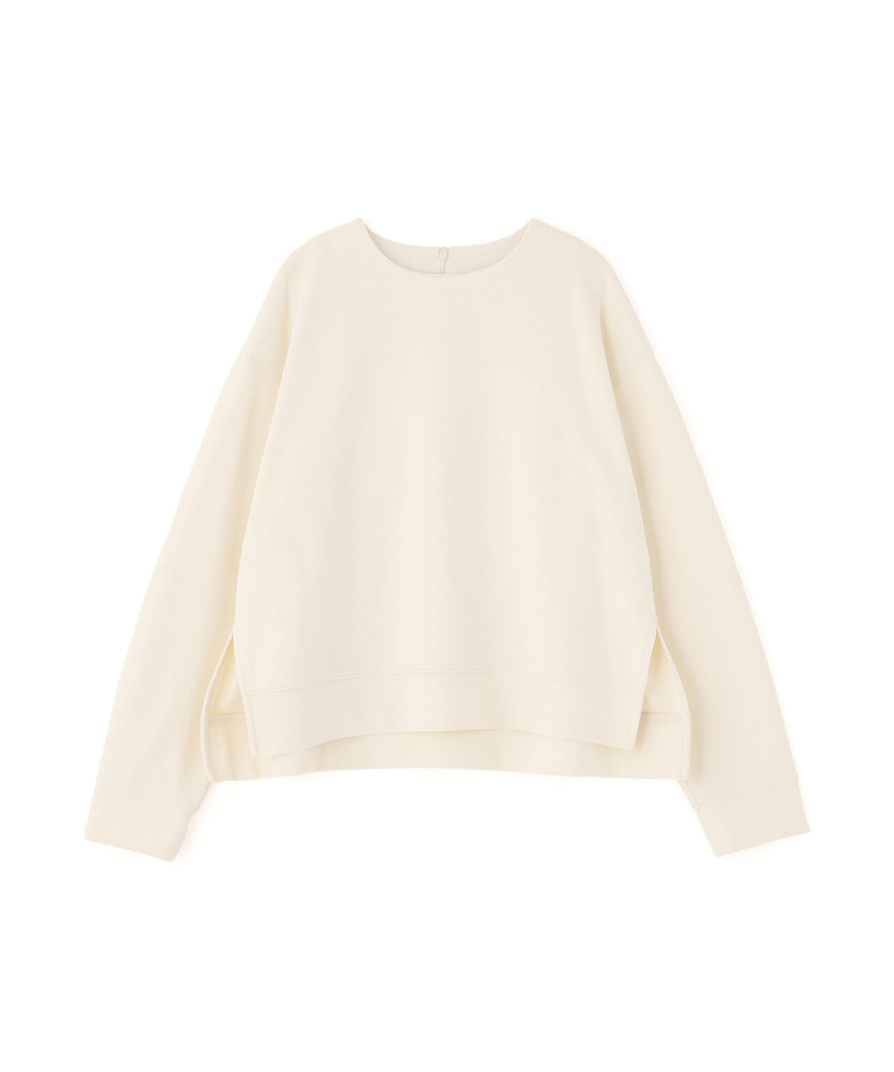 ≪洗える≫ニードルパンチクルーネックプルオーバー