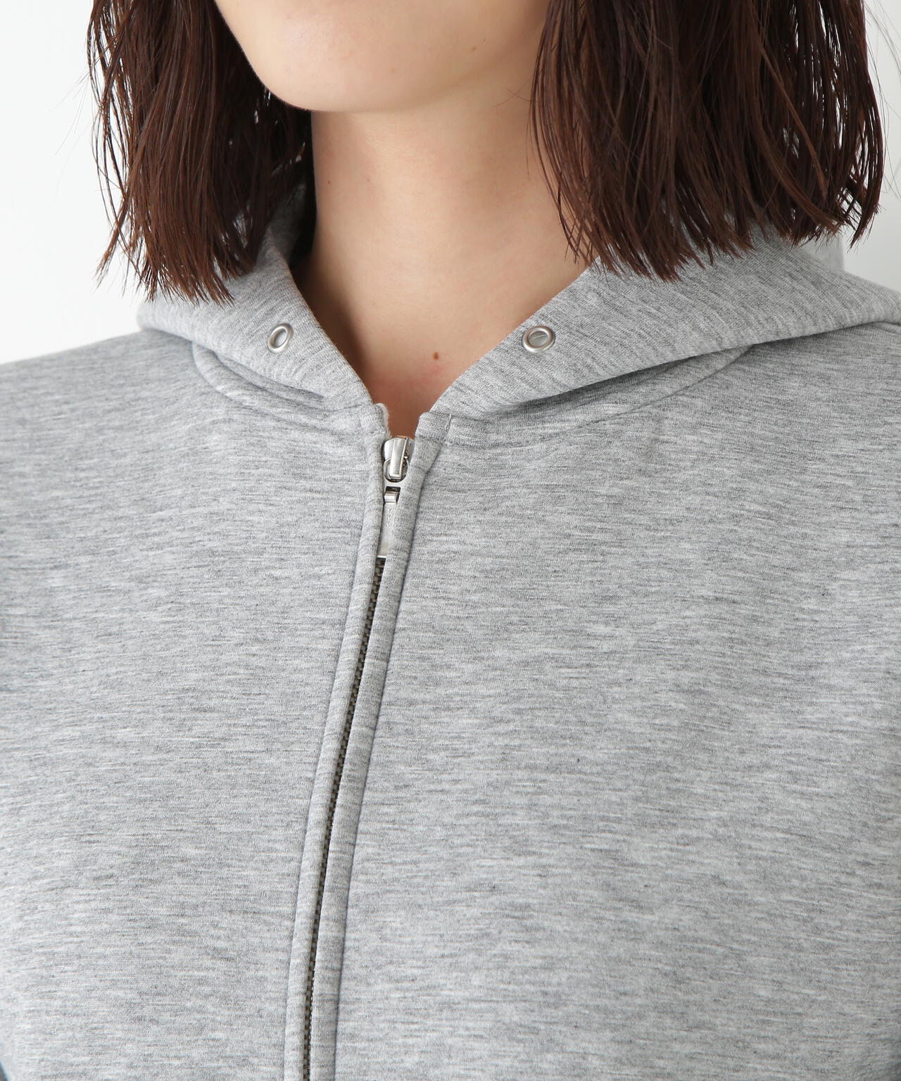 クッションダンボールジップパーカー