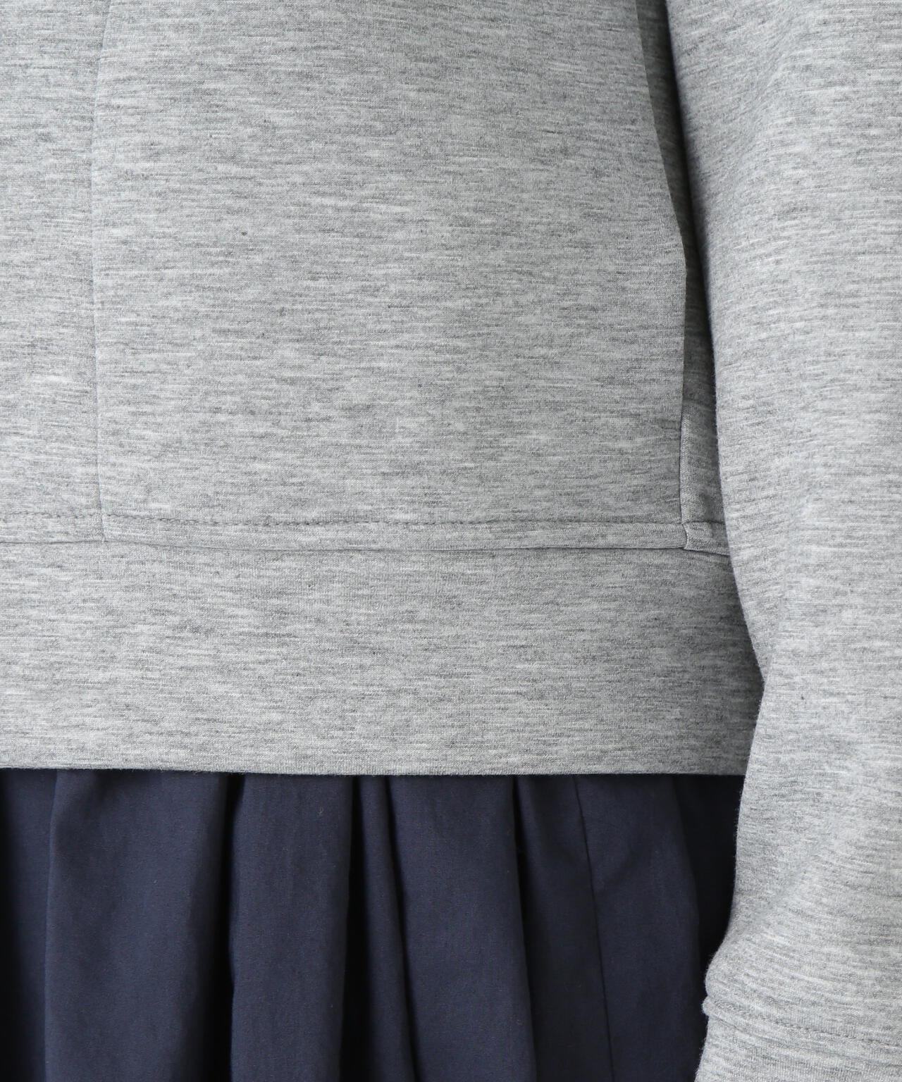 クッションダンボールジップパーカー