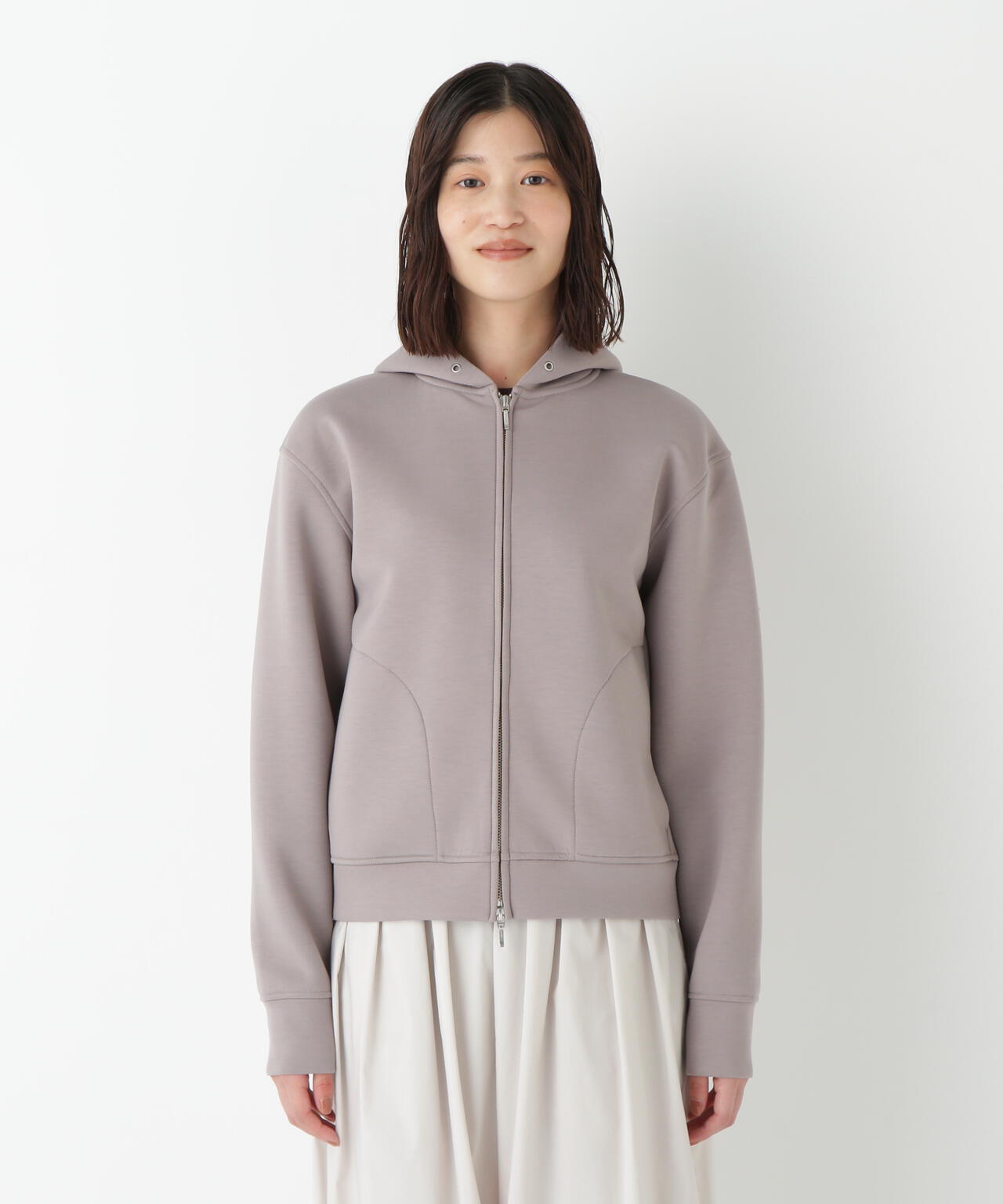 クッションダンボールジップパーカー