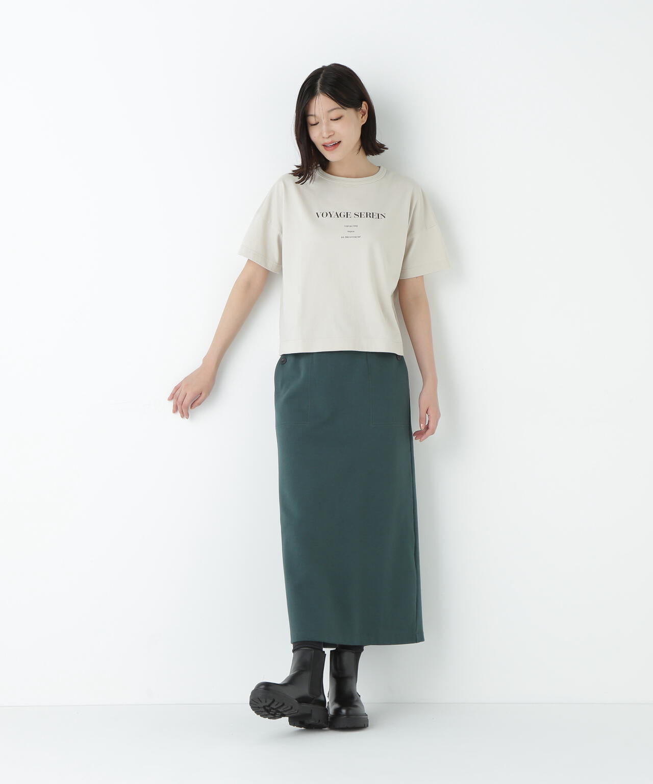 メッセージロゴＴシャツ